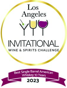 LA Invitational Awards _ Best Single Barrel American Whiskey 10 Years